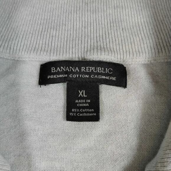 Banana Republic - Cotton / Cashmere -Men's Premium long sleeve Sweater -Size: XL - Picture 3 of 8